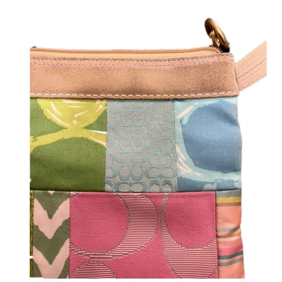 COACH Y2K Pastel Patchwork Crossbody and Wallet - Picture 9 of 16
